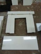 *Marble Fireplace and Hearth (At Fault)