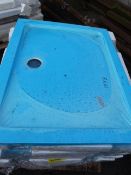 *Stone Resin Mix Shower Tray 100x80cm