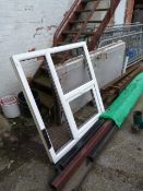 Double Glaze Window Frame and a Quantity of Plasti