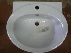 *TCCPT 03 Petite Basin 1TH Bathroom Sink