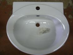 *TCCPT 03 Petite Basin 1TH Bathroom Sink