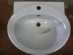 *TCCPT 03 Petite Basin 1TH Bathroom Sink