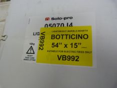 *Botticino Lightweight Marble Hearth