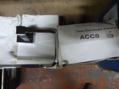 Three Victoria Plumb ACC8 Square Toilet Roll Holde