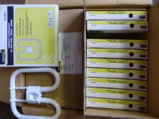 *Box of 20 Newlec Nl10837 White Compact Fluorescen