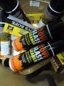 *Box of Stove Glass Cleaner and Stove Rope etc.