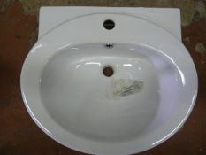 *TCCPT 03 Petite Basin 1TH Bathroom Sink