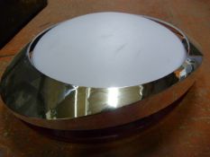 Four Travelodge OVO Halo 450 Chrome/Opal/Red Lamps