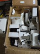 Box of Assorted Toilet Roll Holders, Door Stops, R