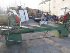 STB SD15S Automatic Double Ended Mitre Saw Bench (approx 12'6