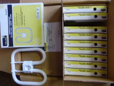 *Box of 20 Newlec Nl10837 White Compact Fluorescen