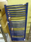 *Wall Mounted Blue Radiator