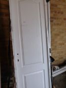 Four Internal Panel Doors with Frames 203x95.5cm I