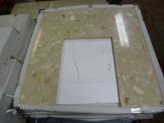 *Composite Polished Stone Effect Fire Place