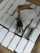 Box of Approx 250 Chrome & Rubber Door Stops