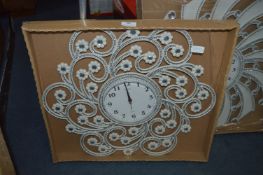 *Pines Decorative Quartz Wall Clock