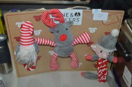 *Bone & Barkers Dog Toys 3pk