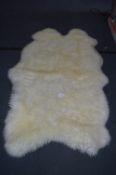*Henan Sheepskin Quad Rug