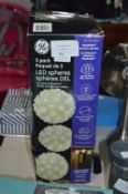 *150 LED Spheres 3pk