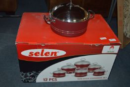 *Selen 12 Piece Cookware Set