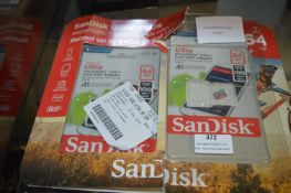 *Sandisk 64gb Ultra SD Card 2pk