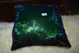 *Sequin Cushion
