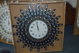 *Pines Decorative Quartz Wall Clock