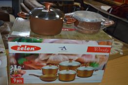 *Selen 9 Piece Cookware Set