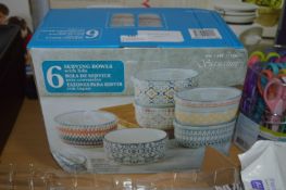 *Bowls with Lids 6pce