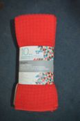 *Microfibre Kitchen Towels 10pk