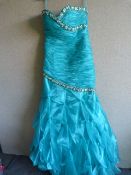 *Aqua Prom Dress Size:10