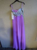 *Lana Fondant Prom Dress Size:8