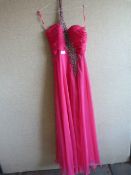 *Vivid Pink Prom Dress Size:6?