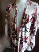 *Twenty One White Floral Gilets (Various Sizes)