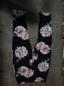 *Eleven Pairs of Black Floral Trousers (Various Si