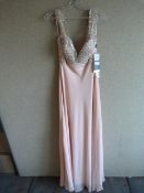 *Haley Nude Prom Dress Size:8