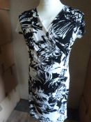*Ten Black & White Floral Dresses