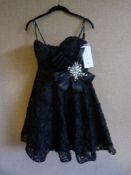 *Marcia Black Prom Dress Size:10