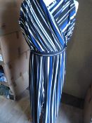 *Seven Blue & Black Striped Jumpsuits (Various Siz