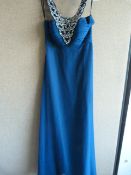 *Sarah Blue Prom Dress Size:6