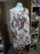*Twenty Two White Floral Dresses (Various Sizes)