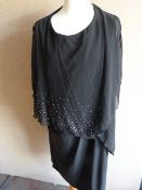 *Three Black Sequin Dress (Various Sizes)