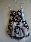 *Stella Black/Nude Prom Dress Size:4