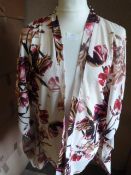 *Eighteen White Floral Gilets (Various Sizes)