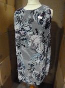 *Eleven Grey Floral Long Tops (Various Sizes)