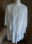 *Ten White Tops (Various Sizes)