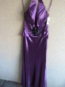 *Aubergine Prom Dress Size:10