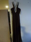 *Jodie Chocolate Prom Dress Size:6