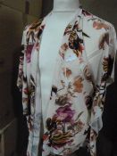 *Twelve Pink Floral Tops (Various Sizes)