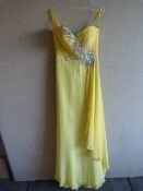 *Yellow Prom Dress Size:10